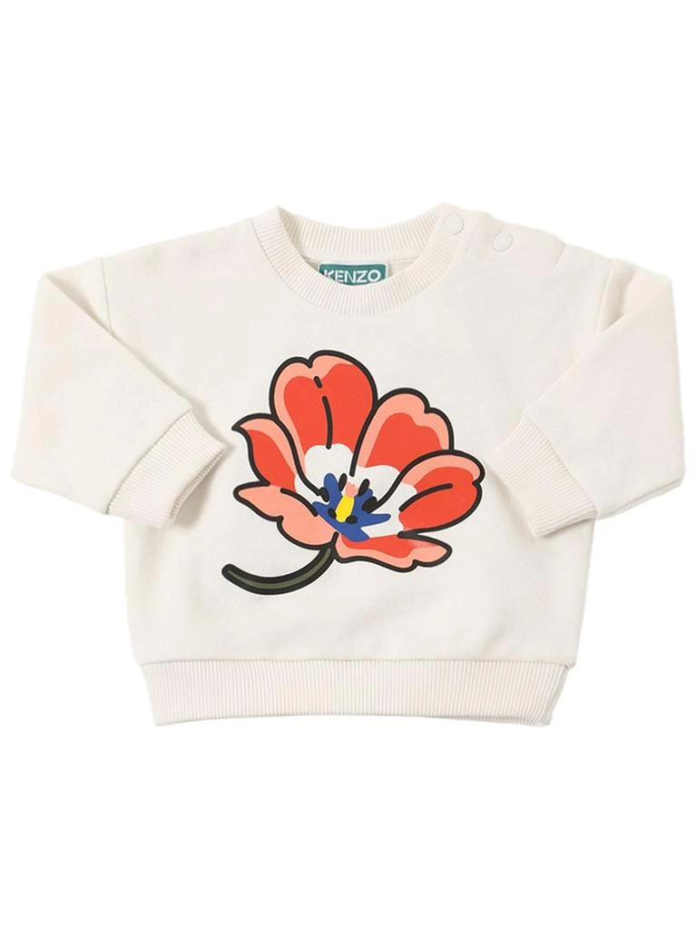 商品Kenzo|Printed Cotton Sweatshirt & Leggings,价格¥1850,第1张图片