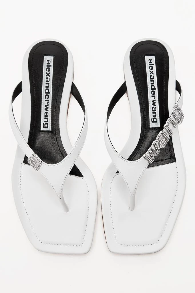 商品Alexander Wang|IVY THONG SANDAL IN LEATHER,价格¥1518,第3张图片详细描述