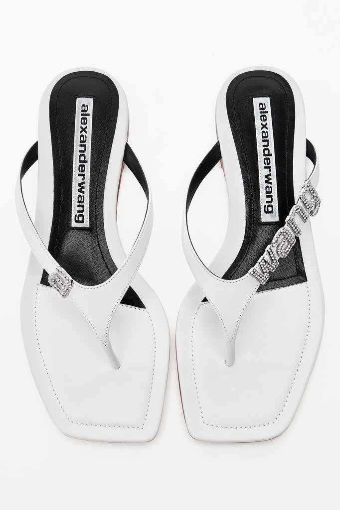 商品Alexander Wang|IVY THONG SANDAL IN LEATHER,价格¥1681,第5张图片详细描述