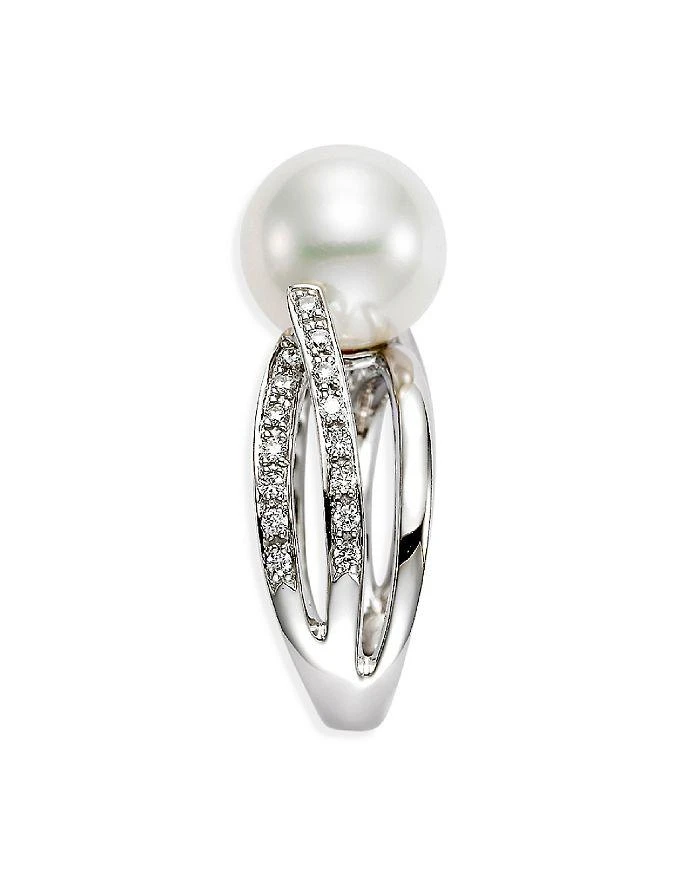 商品Mastoloni|18K White Gold Cultured Freshwater Pearl & Diamond Ring,价格¥18164,第3张图片详细描述
