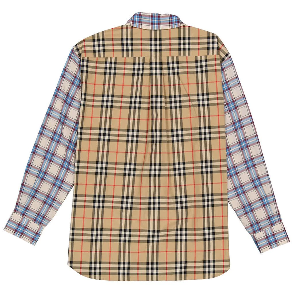 商品Burberry|Burberry Ladies Pale Blue Payton Vintage Check Shirt, Brand Size 12,价格¥3458,第2张图片详细描述