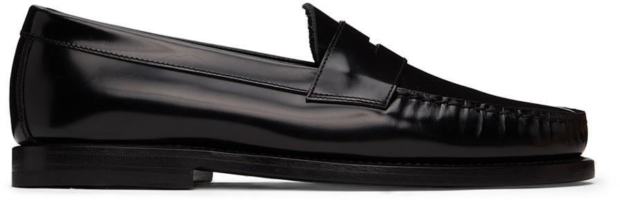 商品Fear of god|Black Leather Penny Loafers,价格¥4899,第1张图片