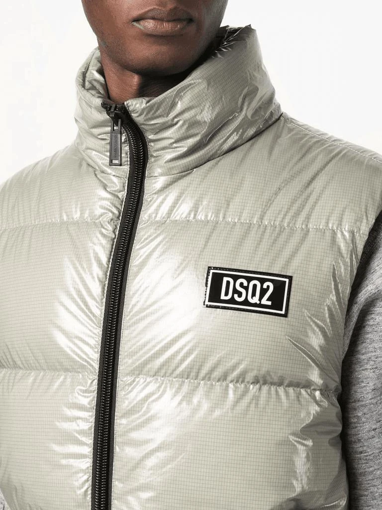 商品DSQUARED2|DSQUARED2 padded zip-up gilet,价格¥2636,第5张图片详细描述