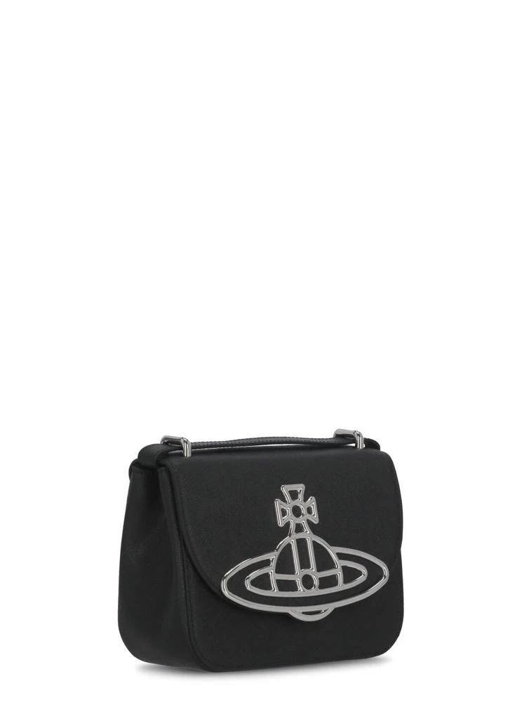 商品Vivienne Westwood|Vivienne Westwood Linda Orb Plaque Small Shoulder Bag,价格¥3525,第3张图片详细描述