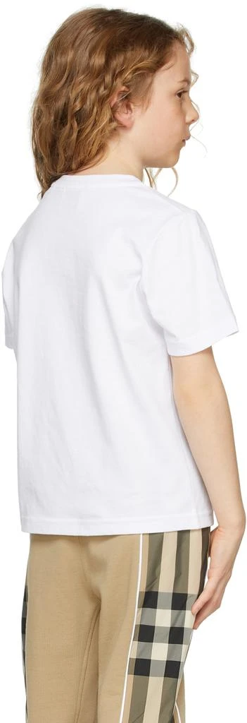 商品Burberry|白色 Horseferry 儿童 T 恤,价格¥1115,第4张图片详细描述