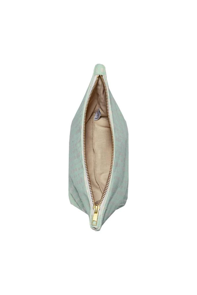 商品Dance Happy Designs|Women's Ivy Cosmetic Bag In Sage,价格¥274,第3张图片详细描述