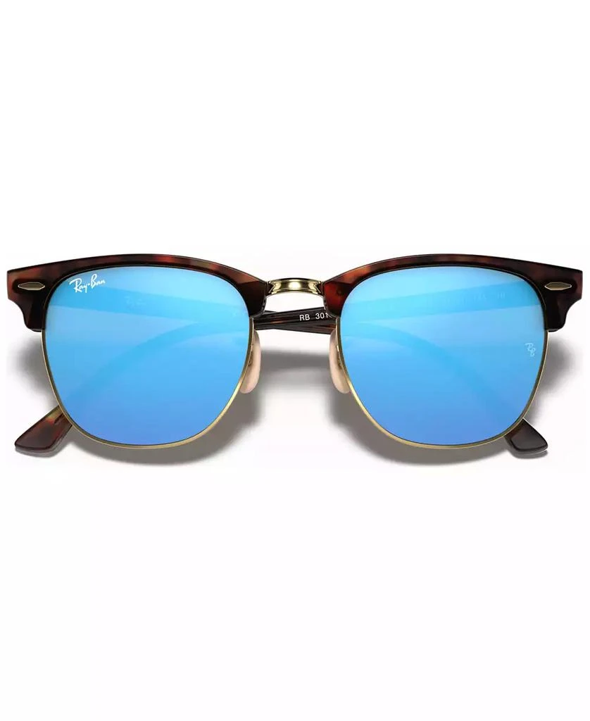 Unisex Sunglasses, RB3016 CLUBMASTER MINERAL FLASH LENSES 商品