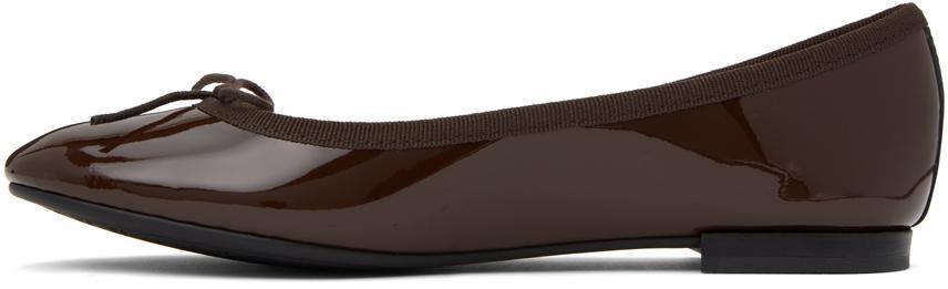 商品Repetto|Brown Cendrillon Ballerina Flats,价格¥2151,第3张图片详细描述