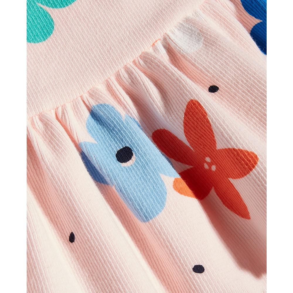 Baby Girls Floral-Print Top & Leggings Set, Created for Macy's商品第3张图片规格展示