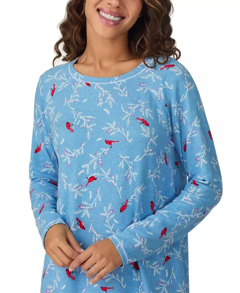 商品Cuddl Duds|Women's Printed Long-Sleeve Sleepshirt,价格¥257,第3张图片详细描述