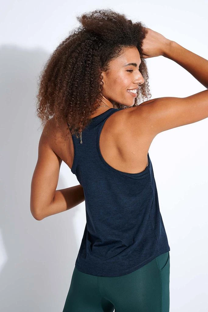 商品Girlfriend Collective|ReSet Relaxed Tank - Midnight,价格¥383,第3张图片详细描述