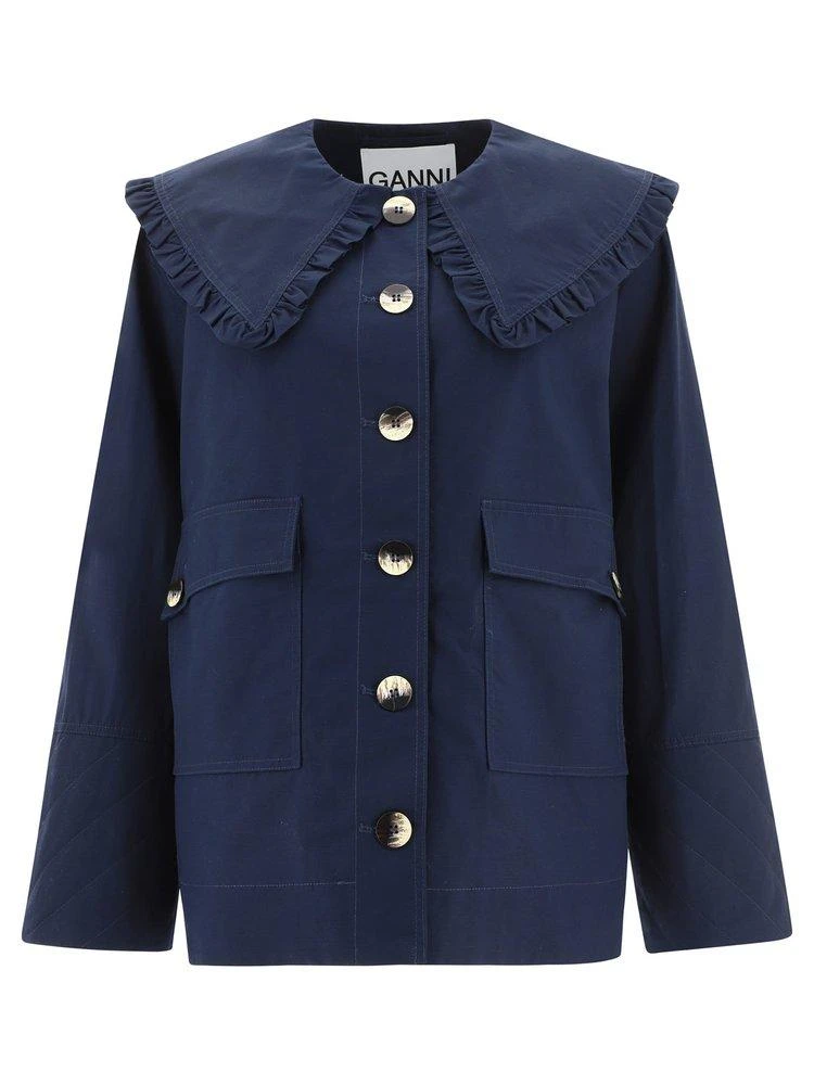 商品Ganni|Ganni Buttoned Jacket,价格¥2320,第1张图片