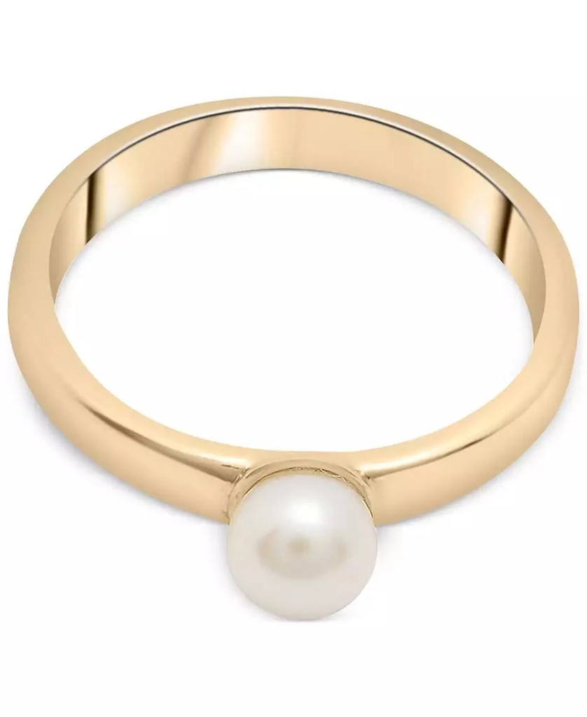 商品Audrey by Aurate|Cultured Freshwater Pearl (5mm) Ring in Gold Vermeil, Created for Macy's,价格¥268,第3张图片详细描述