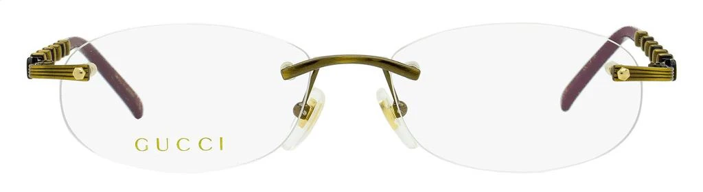 商品Gucci|Gucci Eyewear Oval Frame Glasses,价格¥982,第1张图片