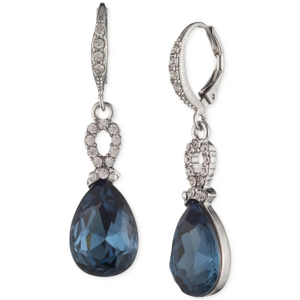 商品Givenchy|Silver-Tone Crystal & Pavé Crystal Drop Earrings,价格¥361,第1张图片