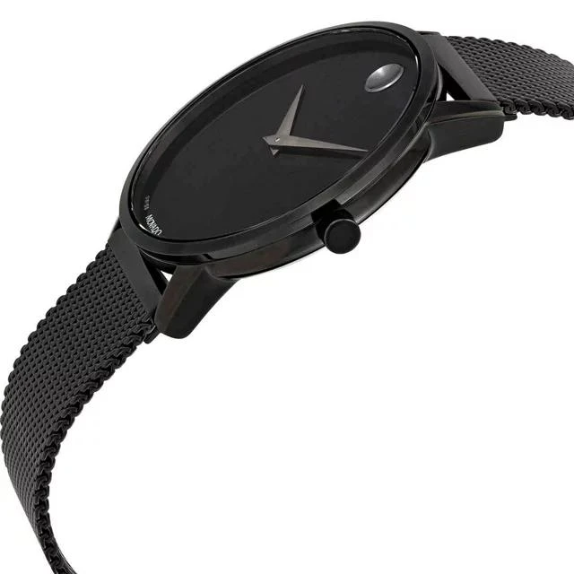 商品Movado|Movado Classic 40 mm Black Dial Watch 0607395,价格¥5406,第2张图片详细描述