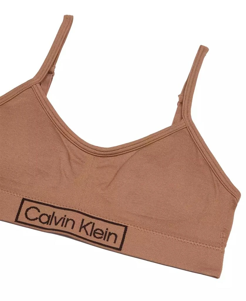 商品Calvin Klein|Big Girls Seamless Ruched Crop Bra,价格¥57,第3张图片详细描述