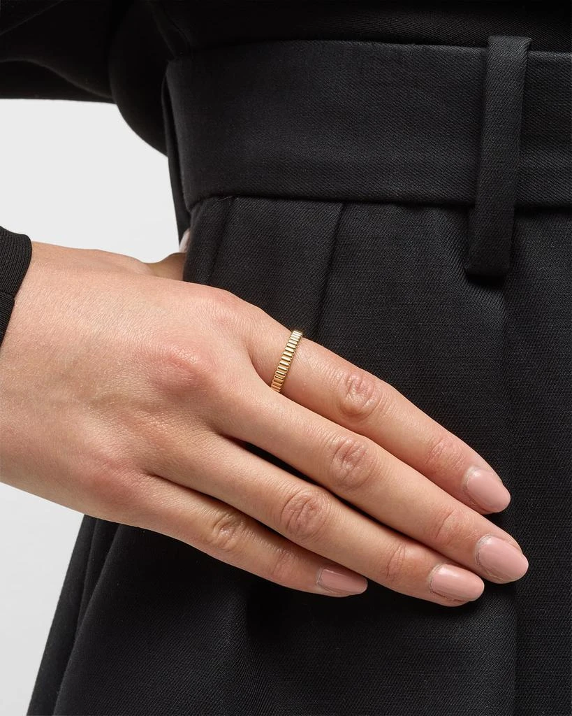 商品Boucheron|Quatre 18K Yellow Gold Grosgrain Band Ring,价格¥13127,第2张图片详细描述