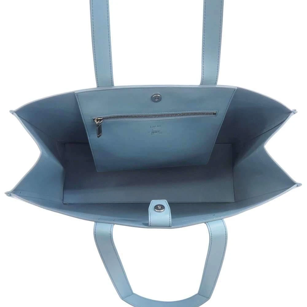 商品[二手商品] Dior|Dior Blue Leather Shawn D-Dior Tote Bag,价格¥20225,第5张图片详细描述