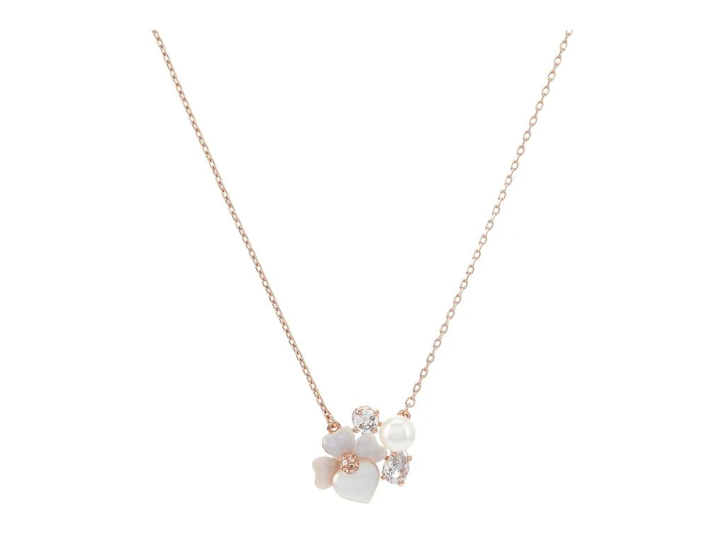 商品Kate Spade|Precious Pansy Cluster Pendant Necklace,价格¥789,第1张图片