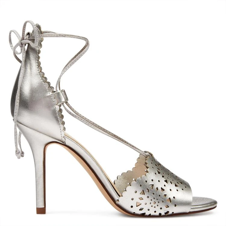商品Nine West|Alenia Open Toe Pumps,价格¥297,第2张图片详细描述