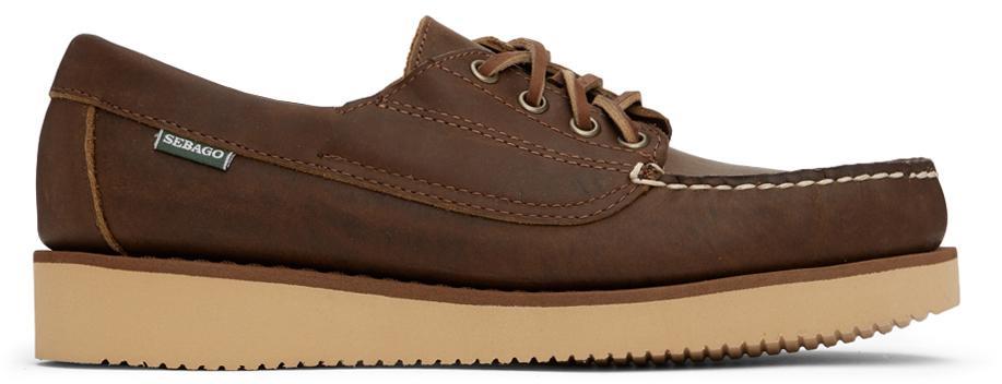 商品SEBAGO|Brown Askook Eva Budu Derbys,价格¥477,第1张图片