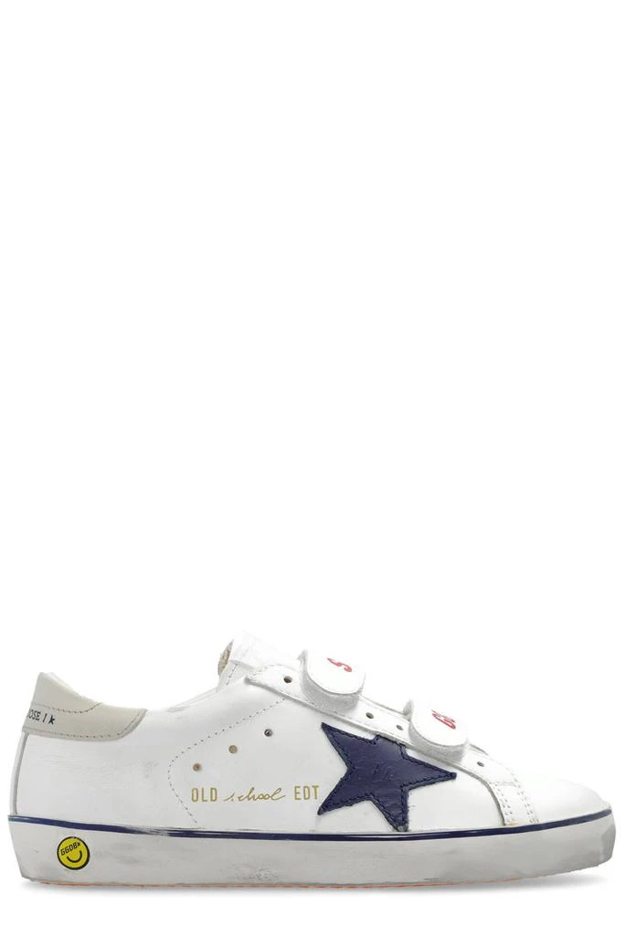 商品Golden Goose|Golden Goose Kids Old School Round Toe Sneakers,价格¥1573,第1张图片