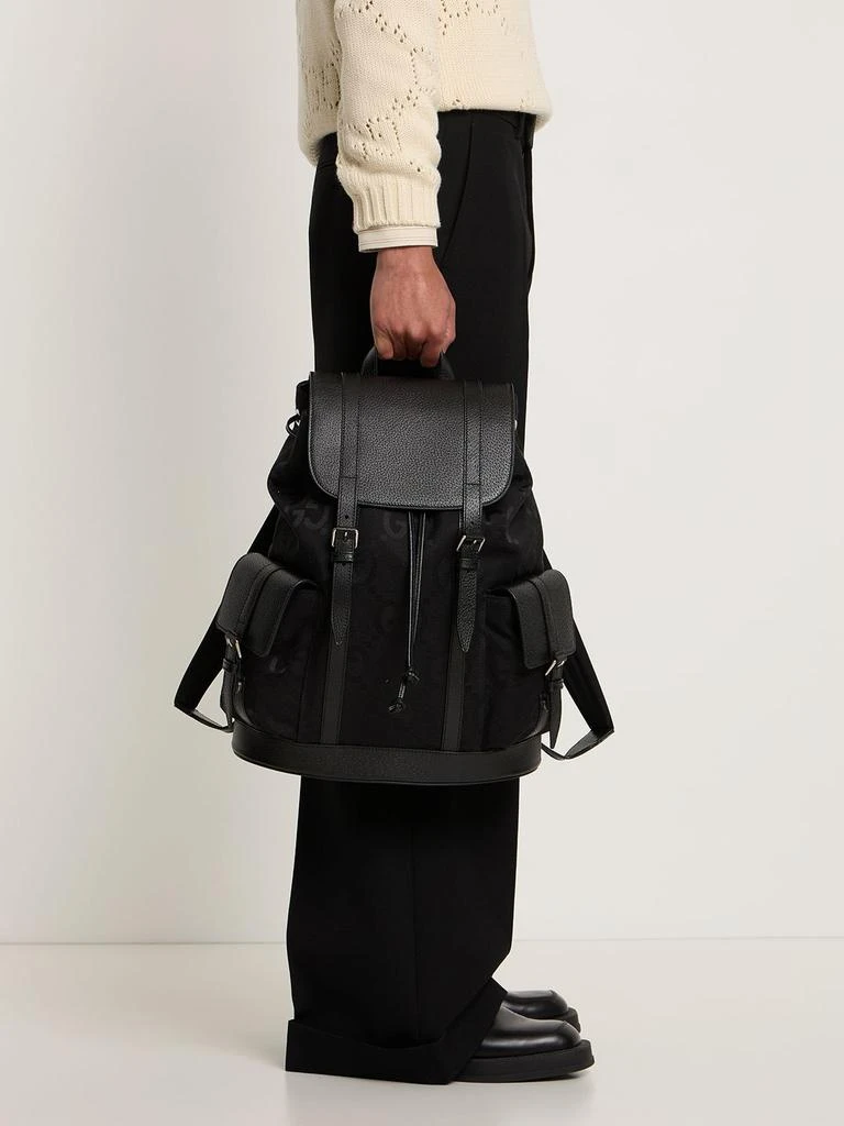 商品Gucci|Jumbo Gg Canvas Backpack,价格¥23222,第1张图片