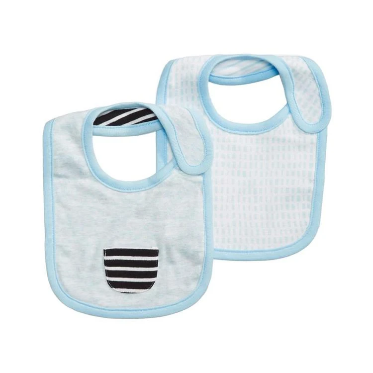 商品First Impressions|2-Pk. Printed Bibs, Baby Boys, Created for Macy's,价格¥39,第1张图片