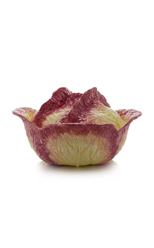 商品MoDA|Moda Domus - Large Cabbage Ceramic Soup Tureen - Pink - Moda Operandi,价格¥1892,第1张图片