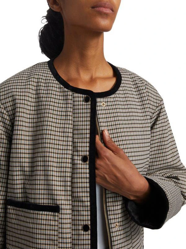 商品Rails|Nota Plaid Padded Jacket,价格¥942,第4张图片详细描述