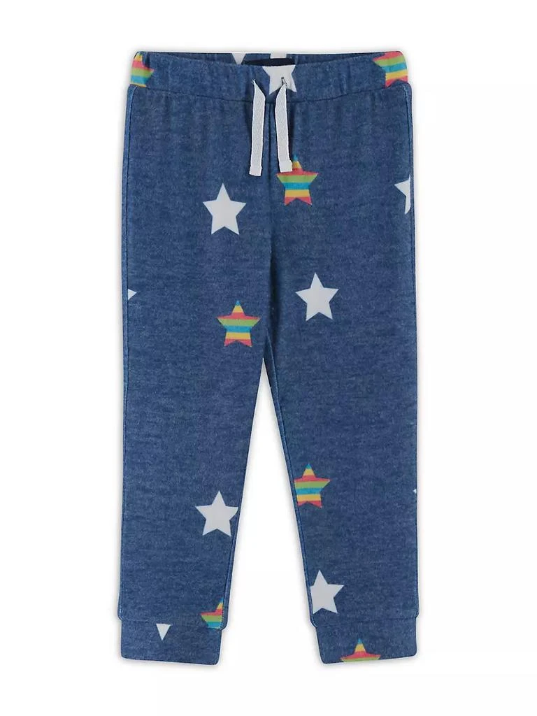 商品Andy & Evan|Little Girl's & Girl's Hacci Two-Piece Sweatshirt & Joggers Set,价格¥486,第5张图片详细描述