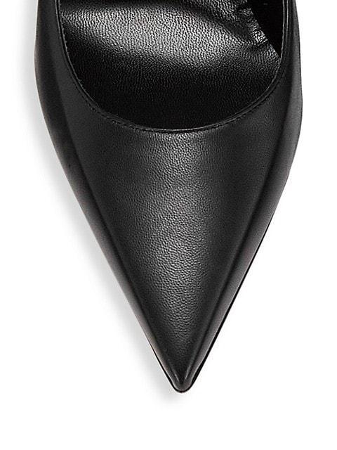 商品Christian Louboutin|Condora 85 Leather Pumps,价格¥6220,第6张图片详细描述