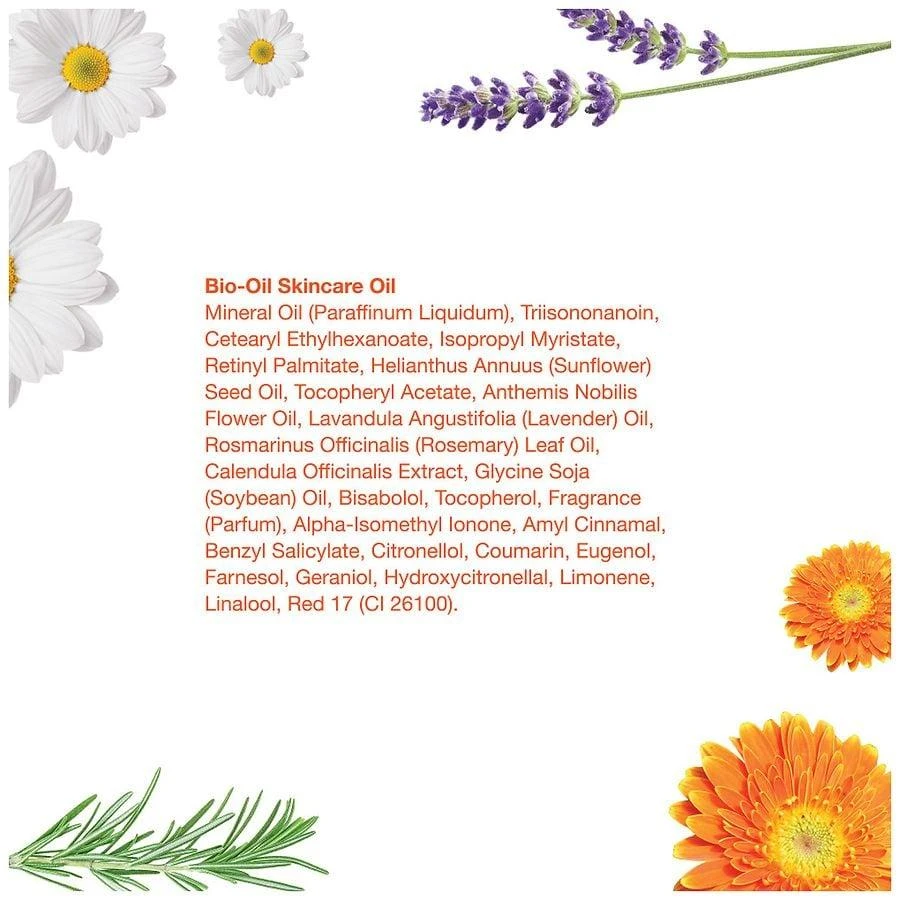 商品Bio-Oil|Body Oil for Scars and Stretch Marks, Serum Hydrates Floral,价格¥97,第4张图片详细描述