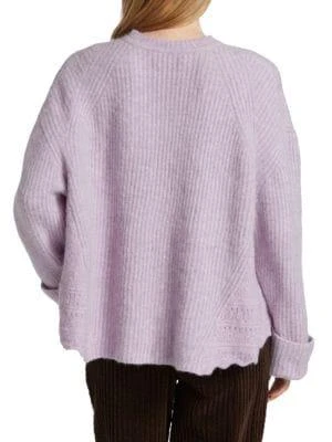 商品3.1 Phillip Lim|Lofty Scalloped Trim Sweater,价格¥944,第2张图片详细描述