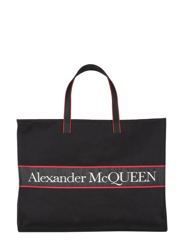 商品Alexander McQueen|Alexander McQueen Est West Selvedge Tote Bag,价格¥5852,第1张图片