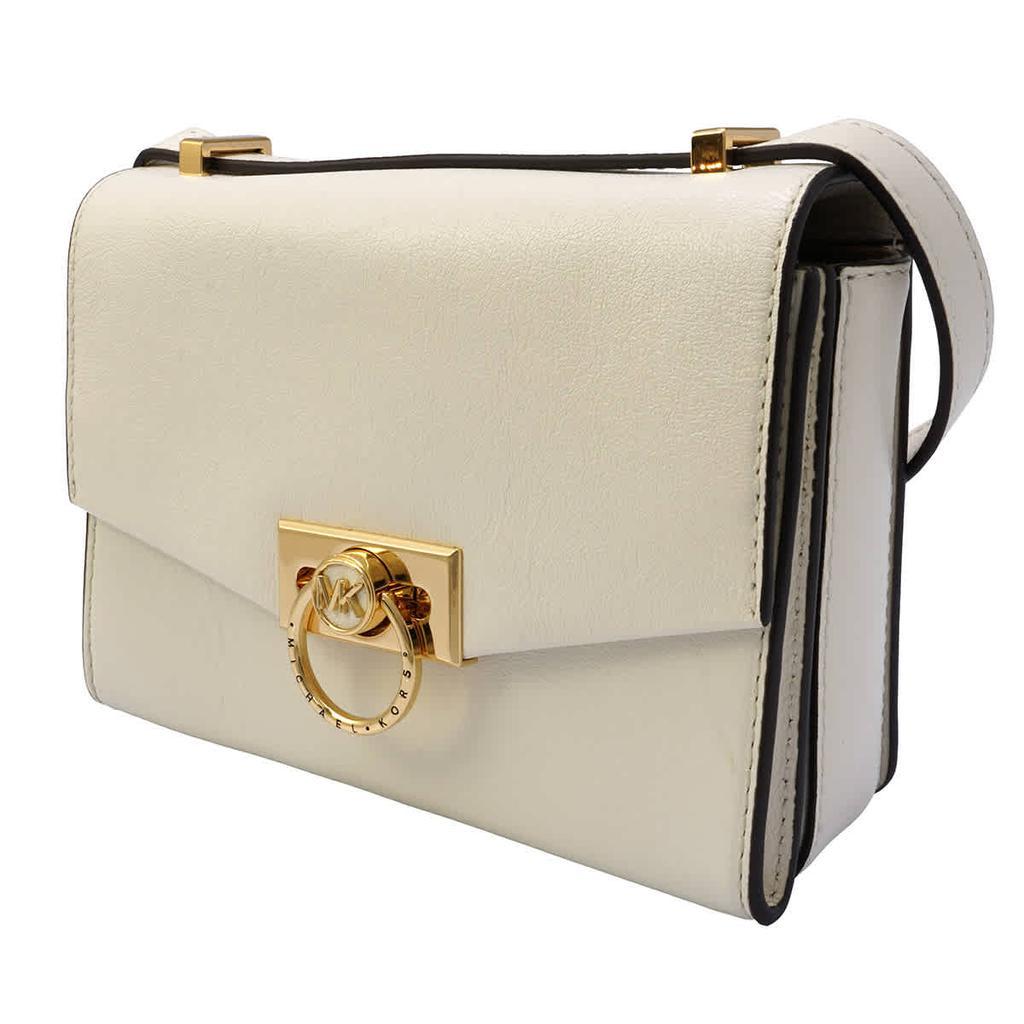 商品Michael Kors|Hendrix Extra-small Leather Crossbody Bag - Optic White,价格¥1262,第1张图片