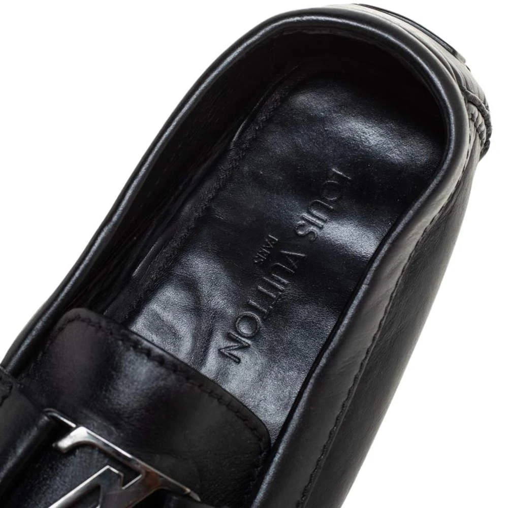 Louis Vuitton Black Leather Monte Carlo Loafers Size 43 商品