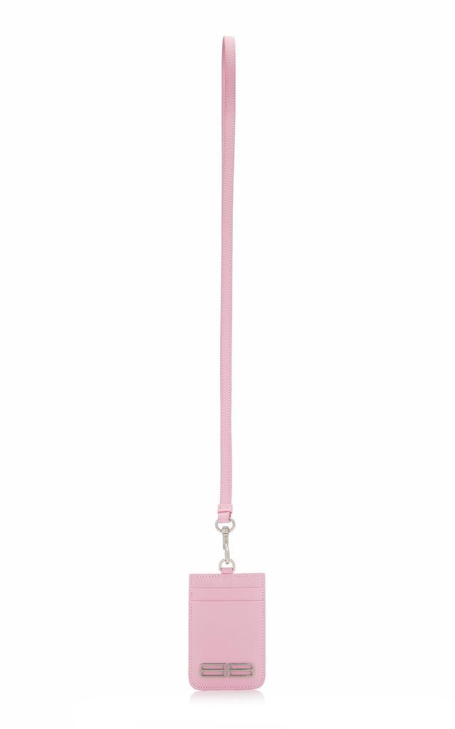 商品Balenciaga|Balenciaga - Women's Leather Cardholder - Pink - OS - Moda Operandi,价格¥2146,第1张图片