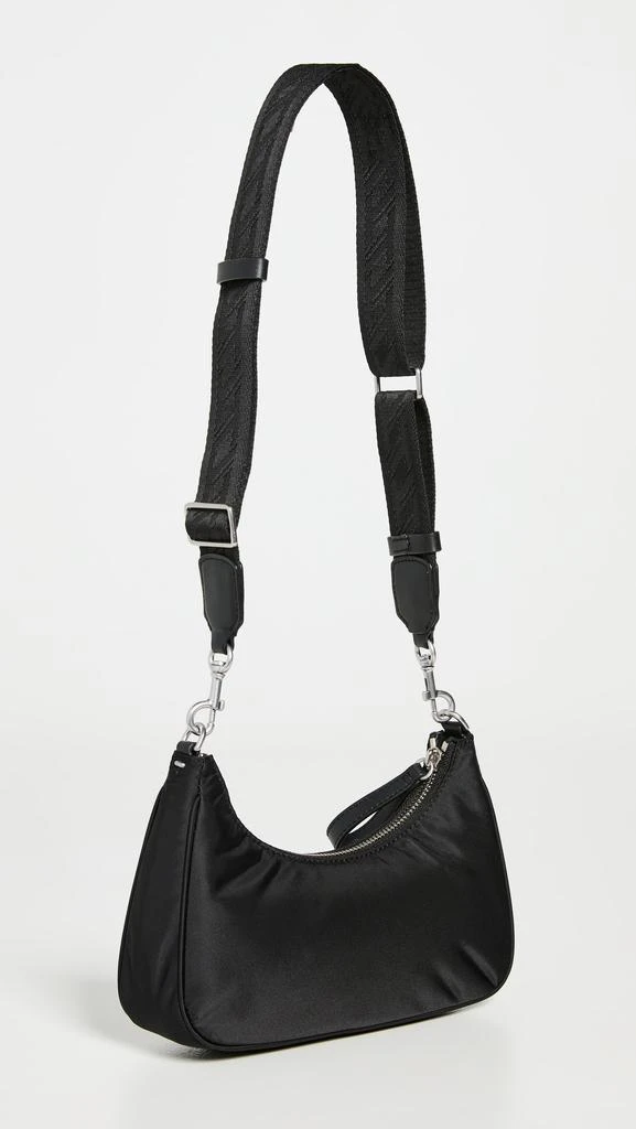 商品Tory Burch|Tory Burch 151 Mercer 小号新月包,价格¥2068,第4张图片详细描述