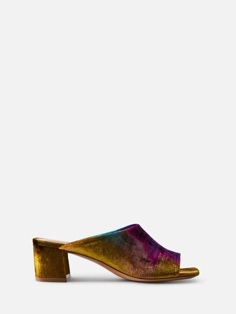 商品Dries Van Noten|Heeled Velvet Mule,价格¥1241,第1张图片