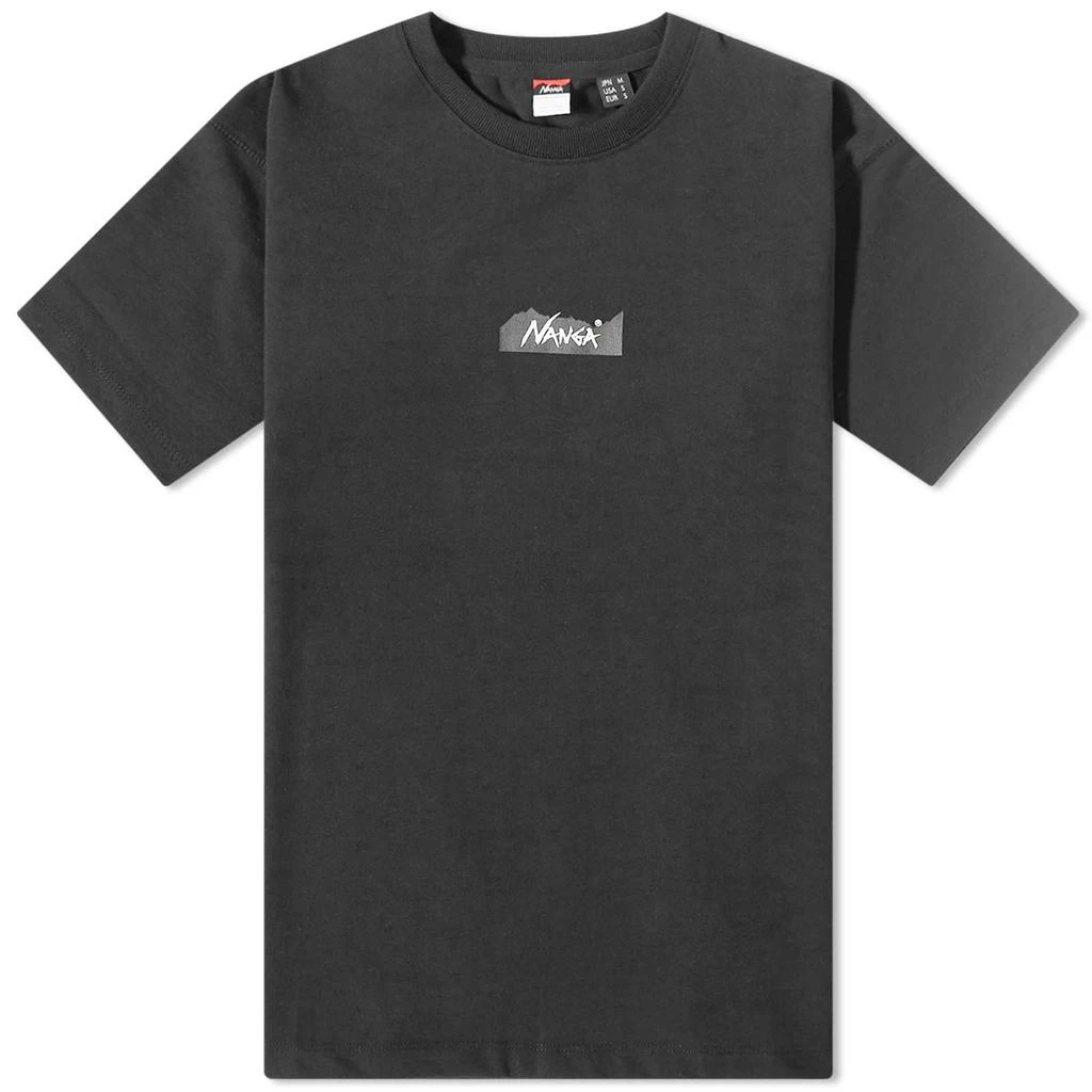 商品NANGA|NANGA Eco Hybrid Mt Logo T-Shirt,价格¥392,第1张图片