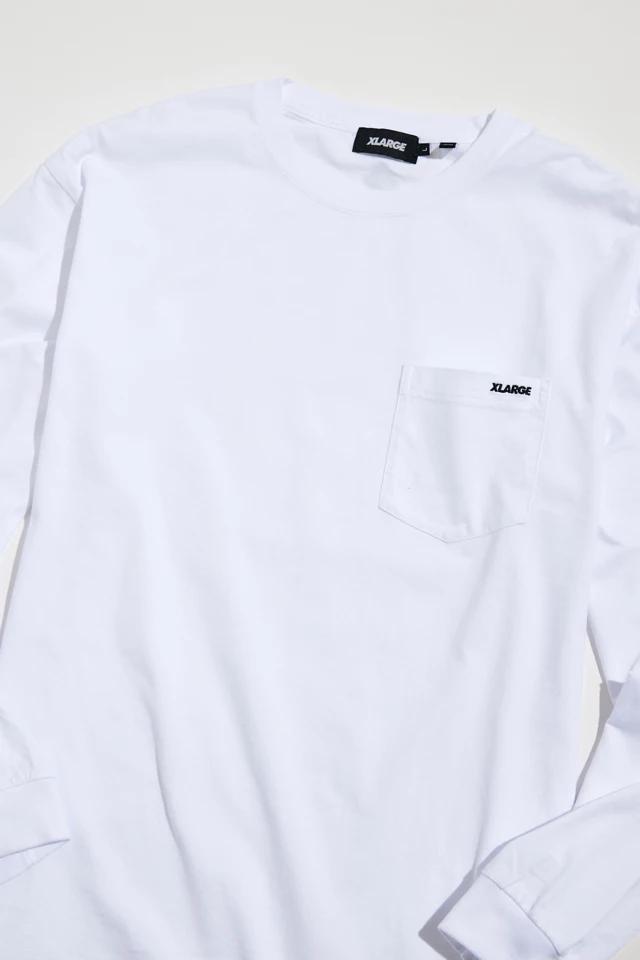 商品XLARGE|XLARGE Mini Standard Logo Long Sleeve Tee,价格¥323,第4张图片详细描述