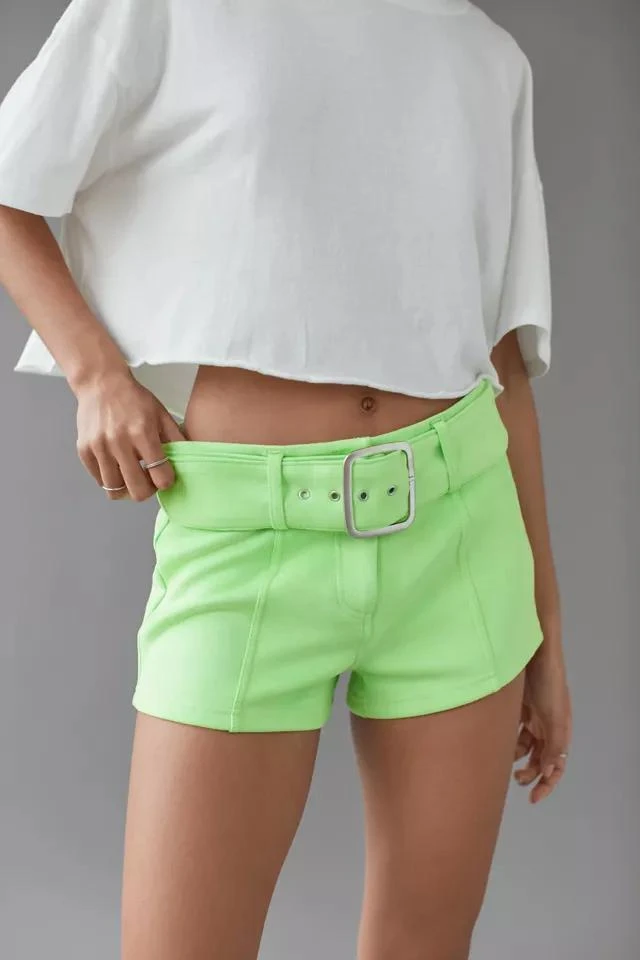 商品Urban Outfitters|UO Kassidy Y2K Belted Cargo Short,价格¥76,第4张图片详细描述