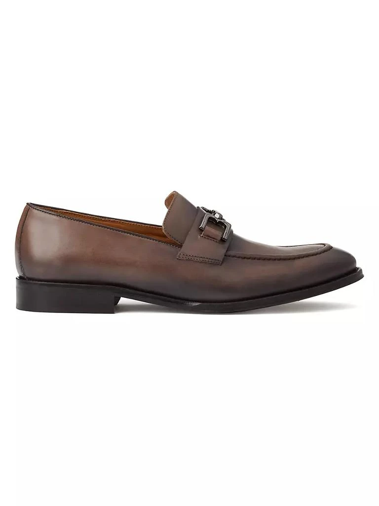 商品Bruno Magli|Alpha Leather Loafers,价格¥2963,第1张图片