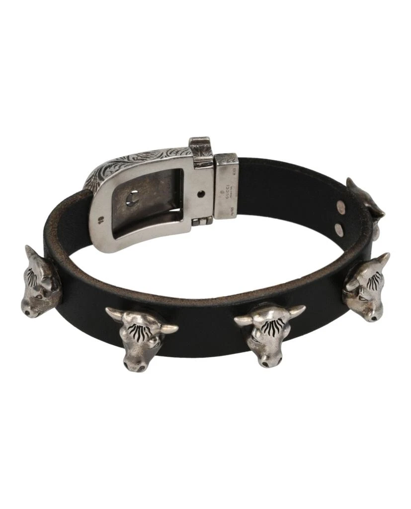 商品Gucci|Anger Forest Bull Head Bracelet,价格¥5592,第1张图片