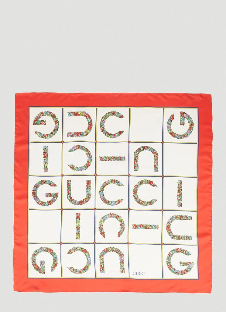 商品Gucci|Mosaic Scarf,价格¥1772,第1张图片