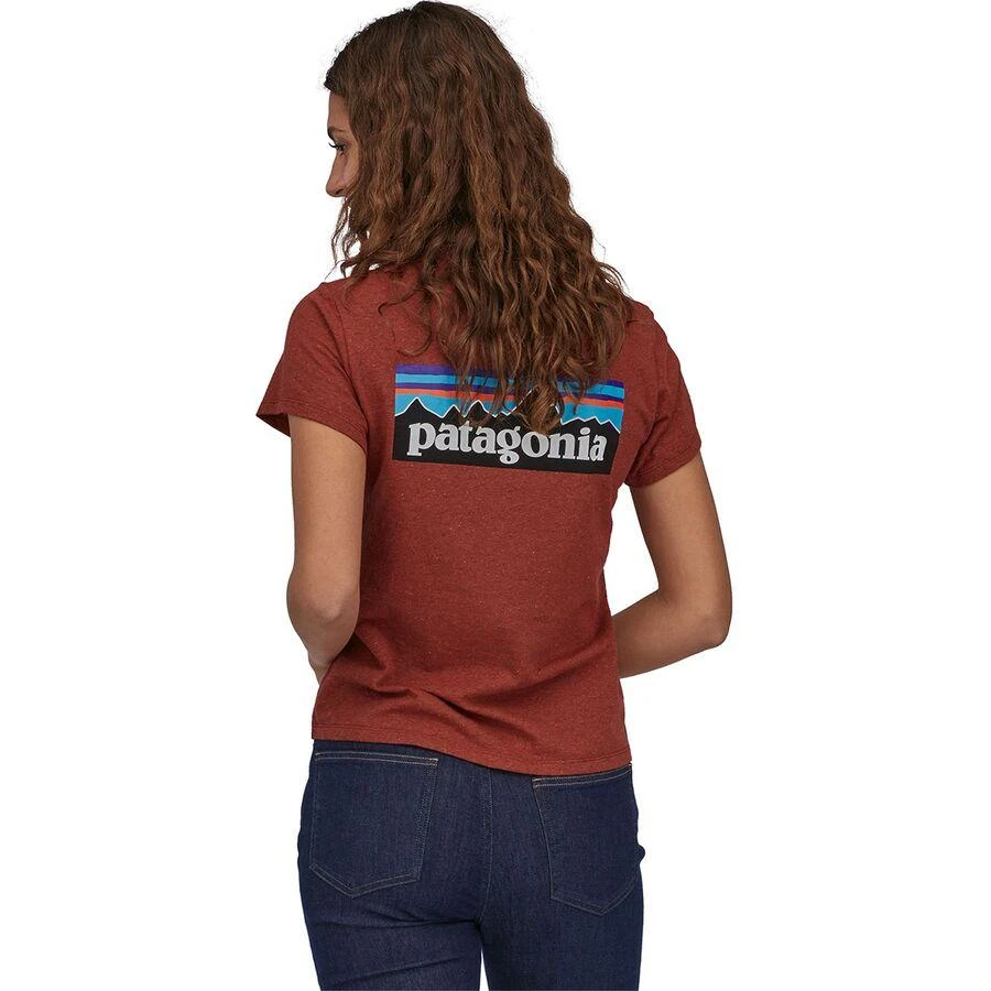 商品Patagonia|P-6 Logo Crew T-Shirt - Women's,价格¥221,第1张图片详细描述