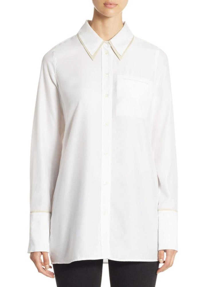 商品J Brand|Blake Oversize Cotton Button-Down Shirt,价格¥921,第1张图片