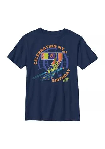 商品Nerf|Boys 4 7  Seventh  Birthday Graphic T Shirt,价格¥141,第1张图片